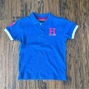 Tommy Hilfiger Kids 4T Blue Polo Shirt